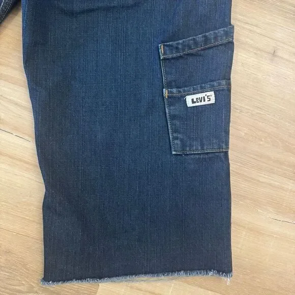 Levi’s Men’s Dark Blue Denim Carpenter Jeans Size 29 X 29 Classic Iconic Cotton - Picture 8 of 12